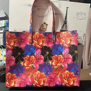 TED BAKER sukicon icon floral tote bag